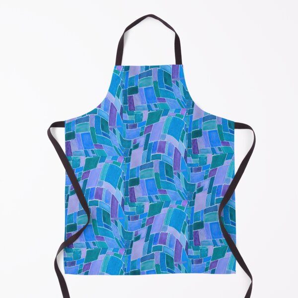 Item preview, Watercolor Tiles Blue and Purple designed and sold by Kandoart.