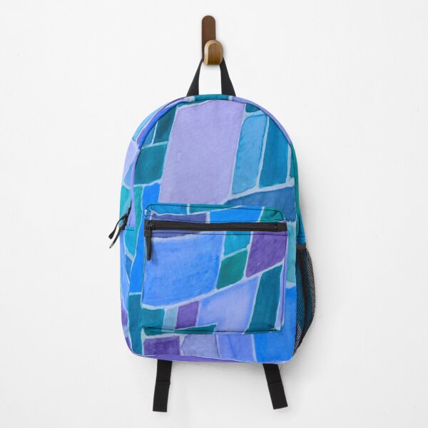 Item preview, Watercolor Tiles Blue and Purple designed and sold by Kandoart.