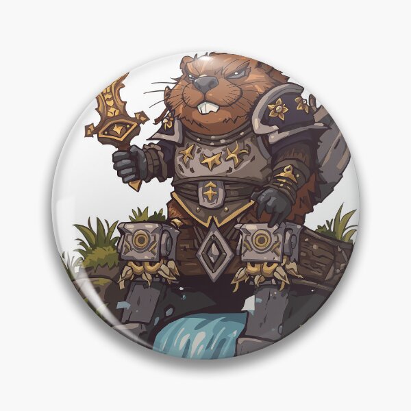 Item preview, Master of Dams – Funny Gamer Beaver Tee designed and sold by DamFineDesigns.