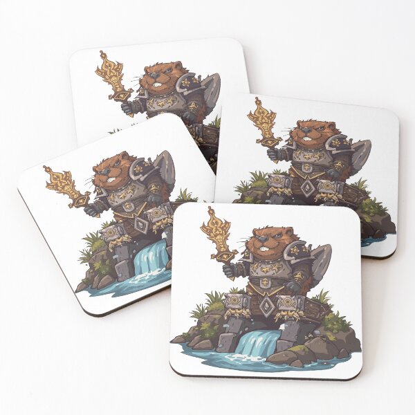 Item preview, Master of Dams – Funny Gamer Beaver Tee designed and sold by DamFineDesigns.