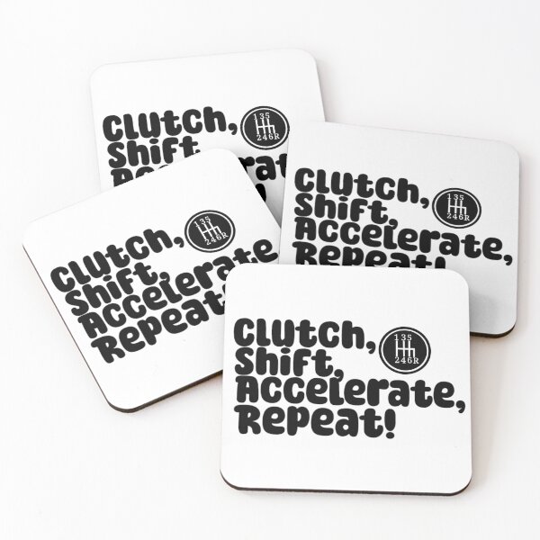 Item preview, Clutch, Shift, Accelerate, Repeat! designed and sold by Nokoribi876.