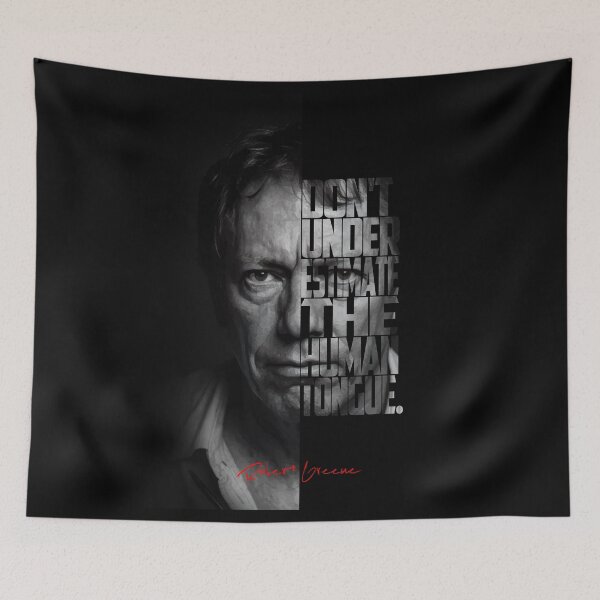 Item preview, Robert Greene – Monochrome Portrait Inspirational Artwork designed and sold by Enea Kelo.