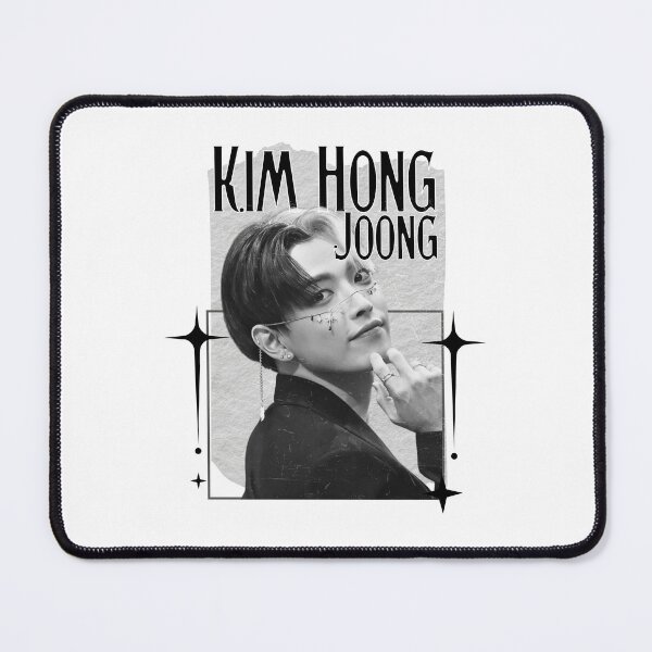 Item preview, Ateez Kim Hong Joong Kpop Boy group Scrapbook Collage Cozy Y2K Vintage Design designed and sold by HELL0WBELLO.