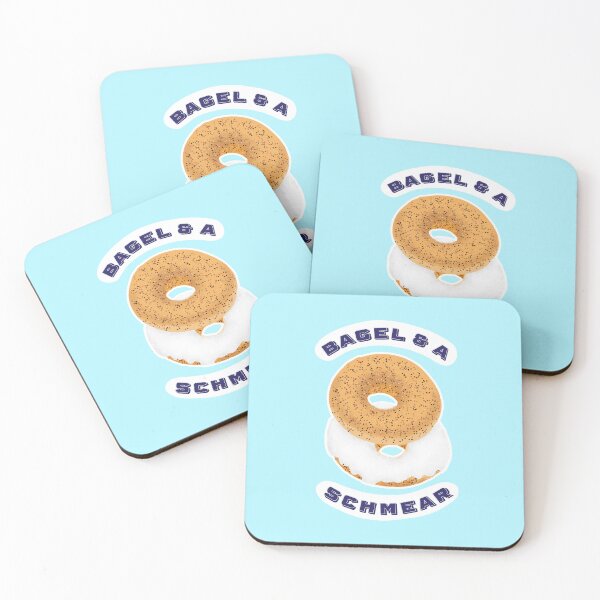 Item preview, Bagel and a Schmear designed and sold by KDNK.