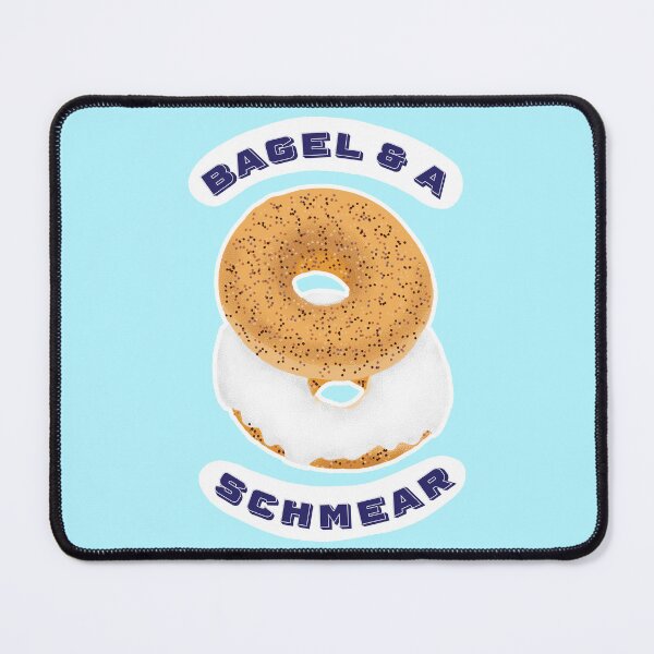 Item preview, Bagel and a Schmear designed and sold by KDNK.