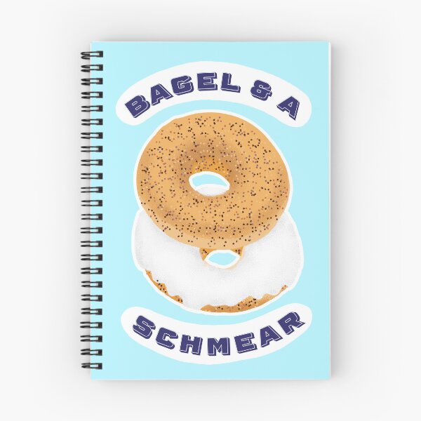 Item preview, Bagel and a Schmear designed and sold by KDNK.