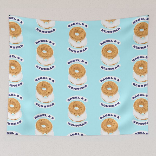 Item preview, Bagel and a Schmear designed and sold by KDNK.