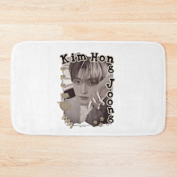 Item preview, Ateez Kim Hong Joong Kpop Boy group Scrapbook Collage Cozy Y2K Vintage Design designed and sold by HELL0WBELLO.