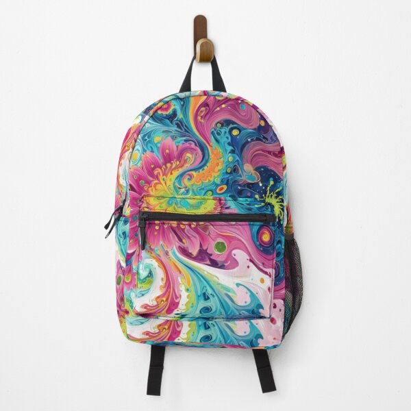 Item preview, Psychedelic flower pattern designed and sold by Nice-patterns.