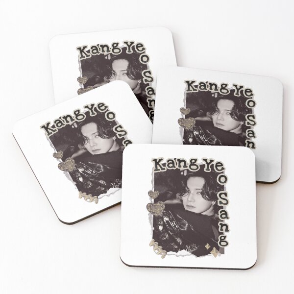 Item preview, Ateez Kang Yeo Song Kpop Boy group Scrapbook Collage Cozy Y2K Vintage Design designed and sold by HELL0WBELLO.