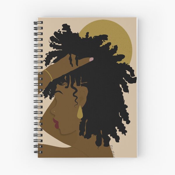 Item preview, Black Woman Art, Black Girl With Locs, Woman with dreadlocks, Art Print, Woman Illustration, Afro Art, Locs, Dreadlocs designed and sold by DessIllustrations.