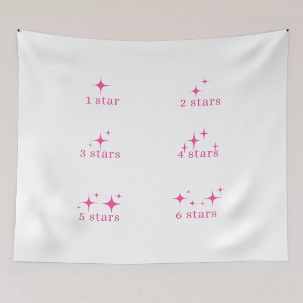Item preview, book rating stars sticker pack (pink) designed and sold by madebysam :).