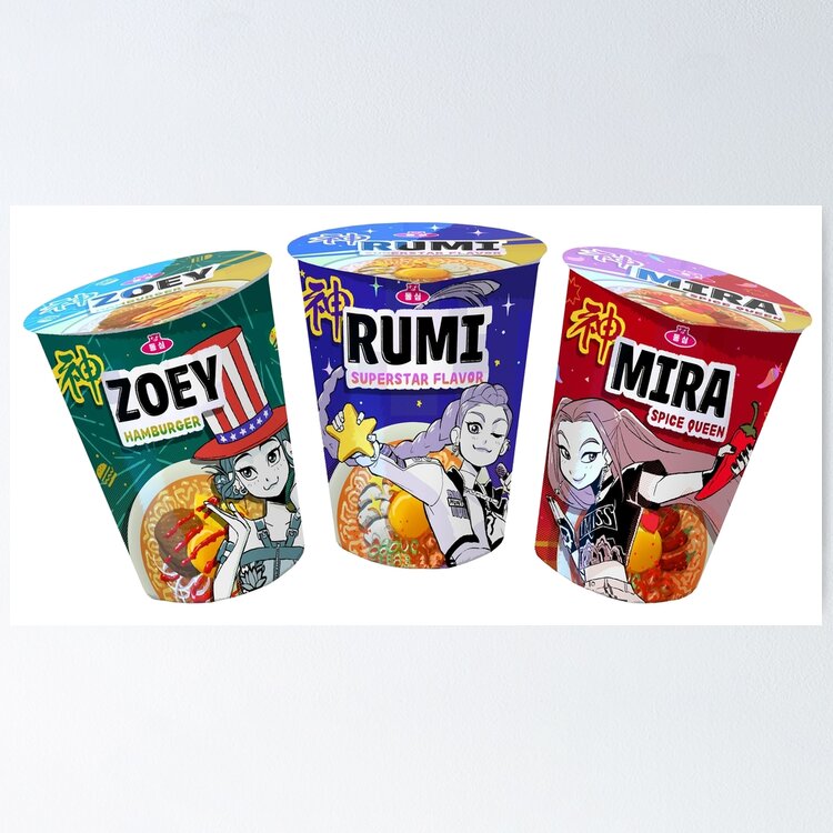 Ramyeon - Ramen Kpop Demon Hunters Sticker