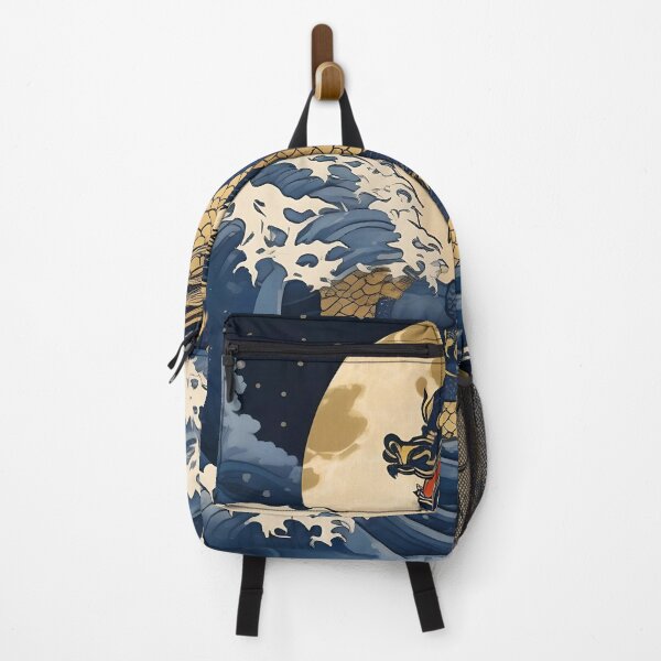 Item preview, Golden Moon Dragon – Vintage Ukiyo-e Japanese Art designed and sold by Vandy Fullam.