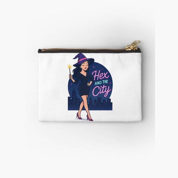 Item preview, Hex and the City – Stylish Witch Halloween Design designed and sold by NRcollections24.