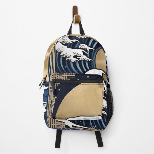 Item preview, Indigo Sky Gold Dragon – Edo Period Woodblock Print designed and sold by Vandy Fullam.