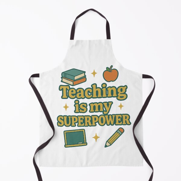 Item preview, Teaching is My Superpower – Fun Teacher Graphic designed and sold by kindacutecompany.