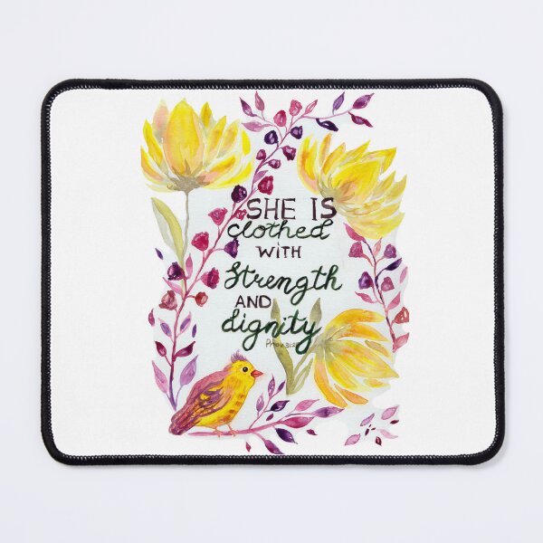Item preview, She is clothed with strength and dignity designed and sold by Lubakeep-art.