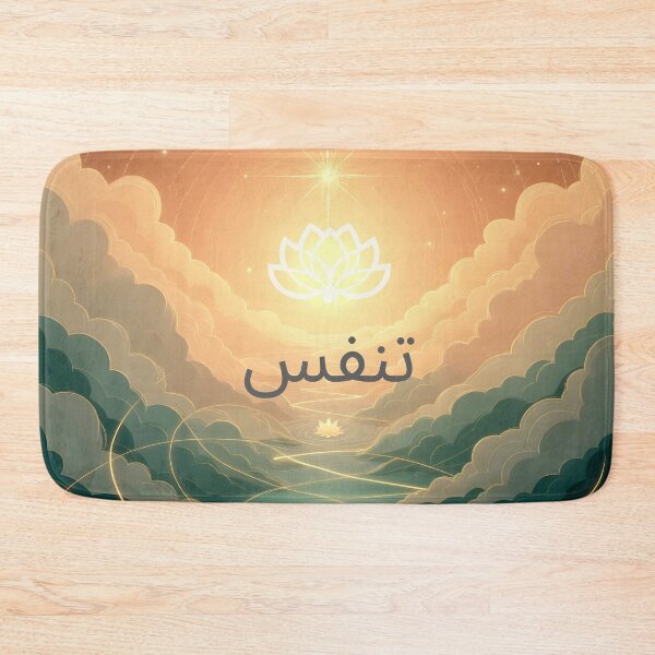 Item preview, Breathe – Golden Light & Celestial Lotus designed and sold by 	aluzia.design.