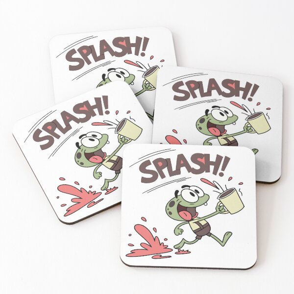 Item preview, Excited Frog with Coffee designed and sold by Fadi Alyaldani.