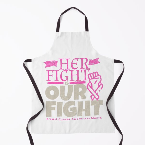 Item preview, Her Fight Is Our Fight T-Shirt – Breast Cancer Awareness Support Tee for Women & Men designed and sold by zigner.