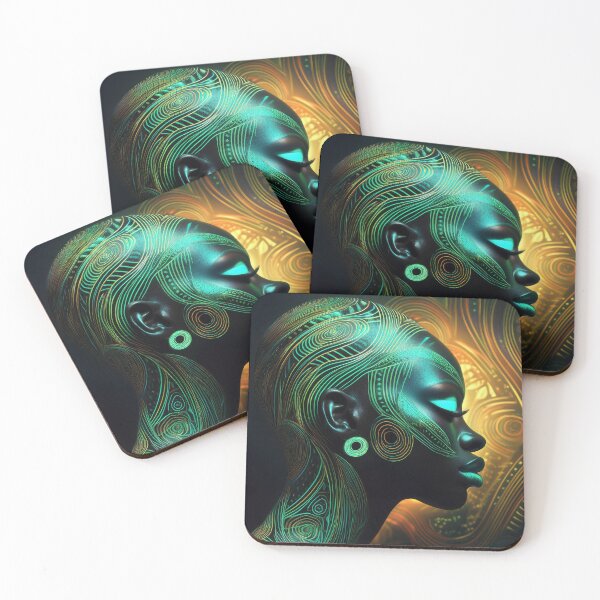 Item preview, Neon Modern African Abstract Art designed and sold by Outlet Raloel.