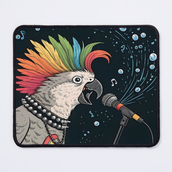 Item preview, Punk Rock Parrot designed and sold by Fadi Alyaldani.