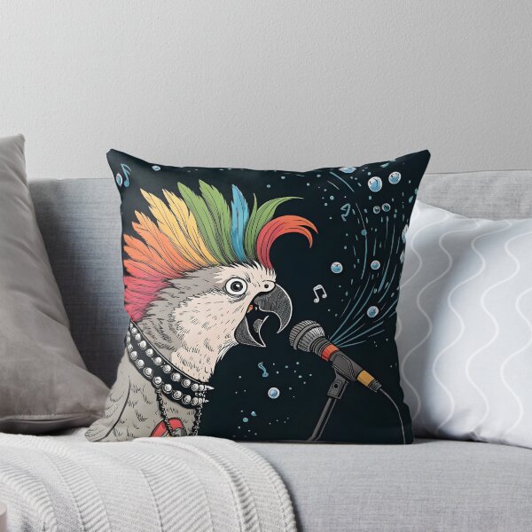 Item preview, Punk Rock Parrot designed and sold by Fadi Alyaldani.