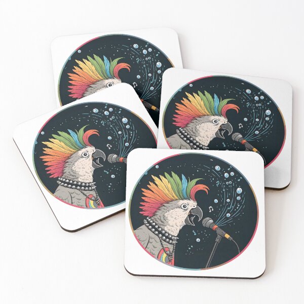 Item preview, Punk Rock Parrot designed and sold by Fadi Alyaldani.