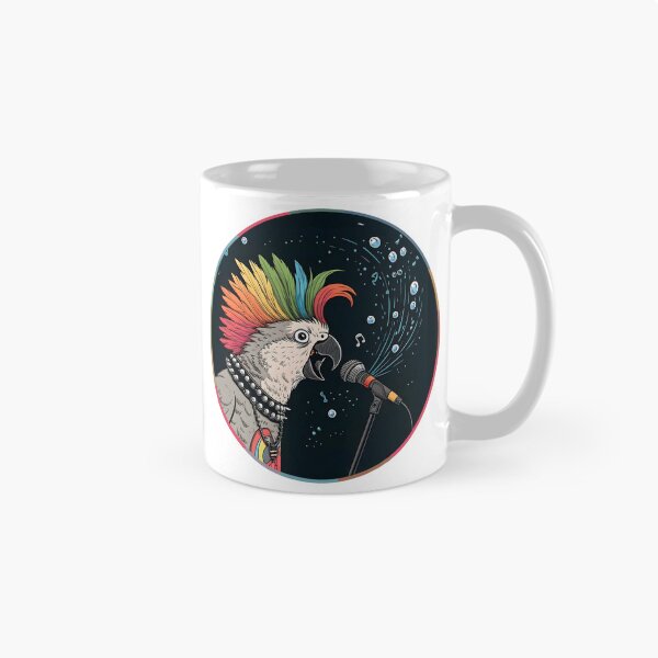 Item preview, Punk Rock Parrot designed and sold by Fadi Alyaldani.