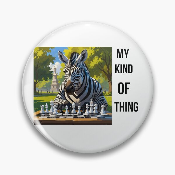 Item preview, Zebra the chessplayer designed and sold by HanBry07.