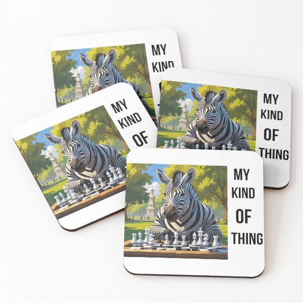Item preview, Zebra the chessplayer designed and sold by HanBry07.