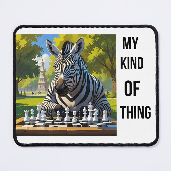 Item preview, Zebra the chessplayer designed and sold by HanBry07.