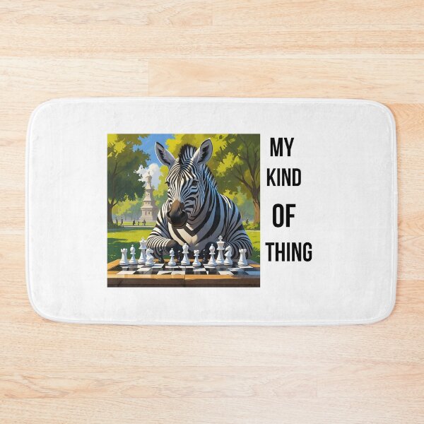 Item preview, Zebra the chessplayer designed and sold by HanBry07.