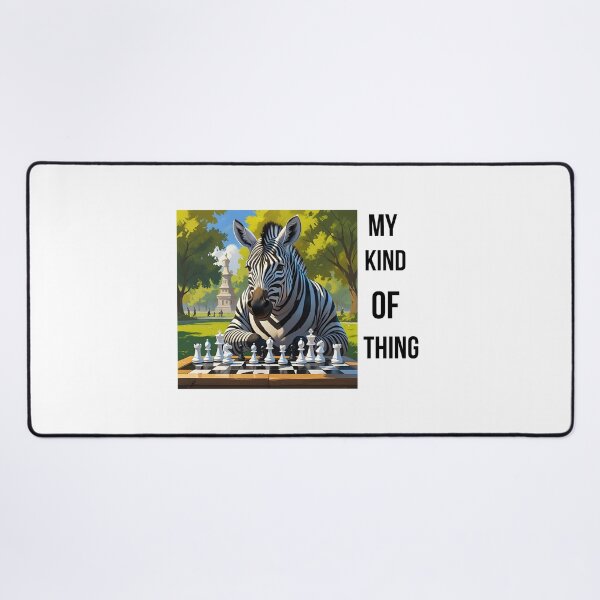 Item preview, Zebra the chessplayer designed and sold by HanBry07.