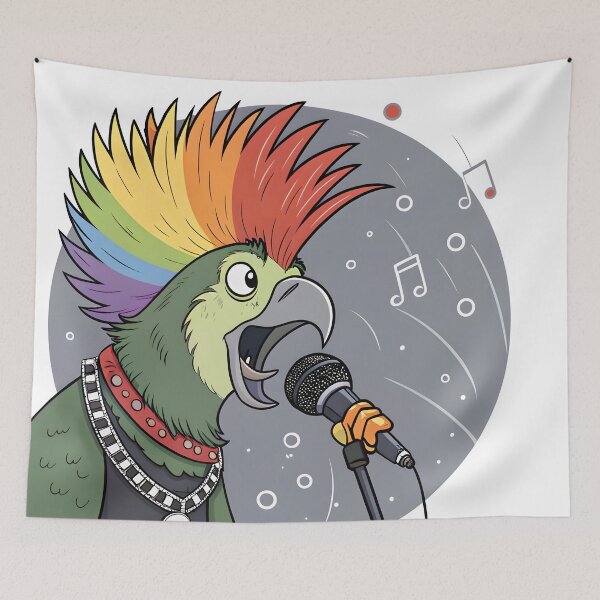 Item preview, Rockstar Parrot  designed and sold by Fadi Alyaldani.