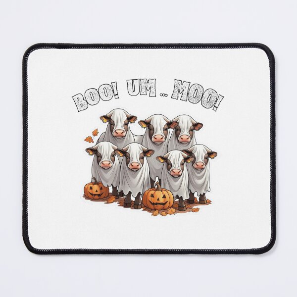 Item preview, Ghost Cows Halloween designed and sold by LewpyG.