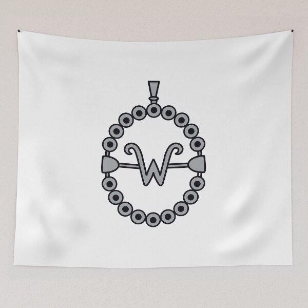 Item preview, W and M Wednesday and Morticia Addams Necklace designed and sold by AveryBMS.