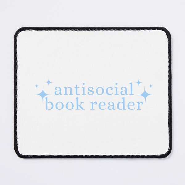 Item preview, antisocial book reader designed and sold by madebysam :).