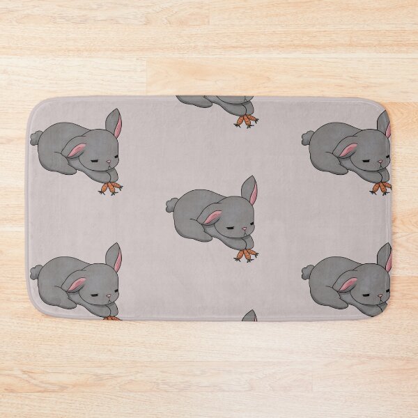 Item preview, Lazy bunny keeps food to himself  designed and sold by Kiblossom.