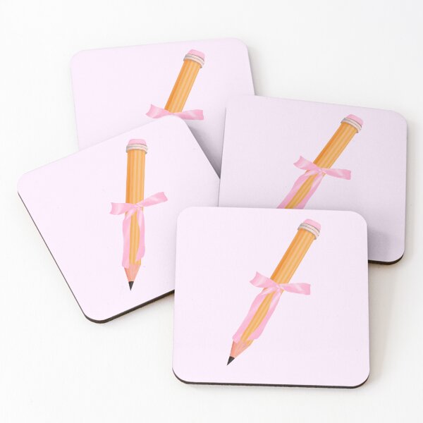 Item preview, Cute Pencil with Pink Bow – Back to School Sticker designed and sold by AlyaCreates.