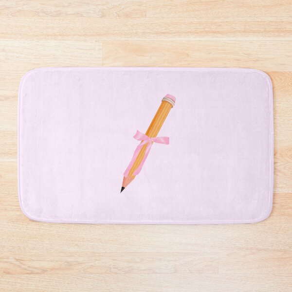 Item preview, Cute Pencil with Pink Bow – Back to School Sticker designed and sold by AlyaCreates.