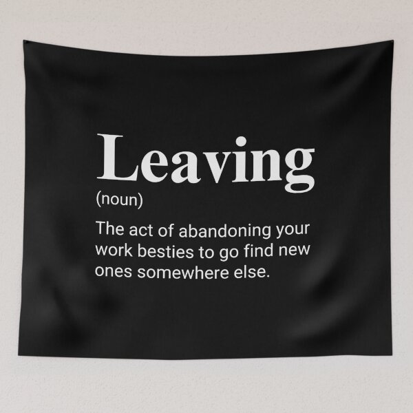 Item preview, Coworker Leaving Funny Colleague Definition designed and sold by CuteLovelyDesigns.