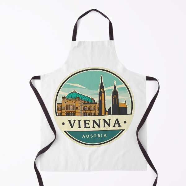 Item preview, Vienna Austria Travel Retro Emblem - Vintage Style Souvenir Design designed and sold by Timegraf.