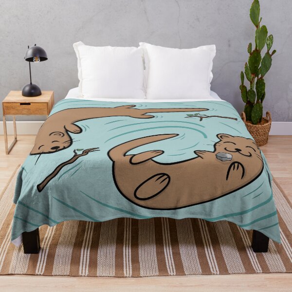 Item preview, Happy River Otters designed and sold by makell-creates.
