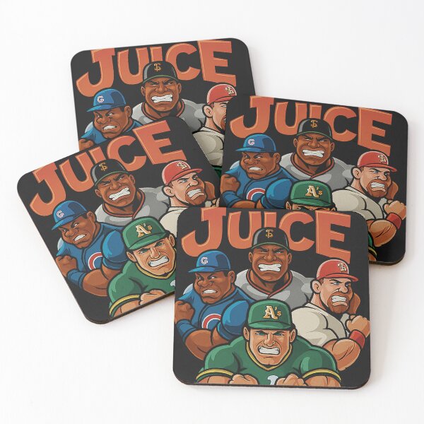 Item preview, 90s Juiced Up Baseball | Home Run | Bonds, Sosa, Canseco, McGwire designed and sold by Clarence & Alabama Designs.