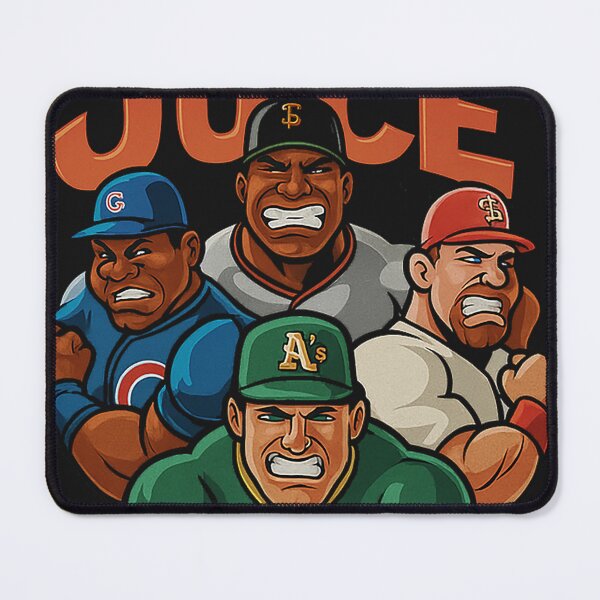 Item preview, 90s Juiced Up Baseball | Home Run | Bonds, Sosa, Canseco, McGwire designed and sold by Clarence & Alabama Designs.