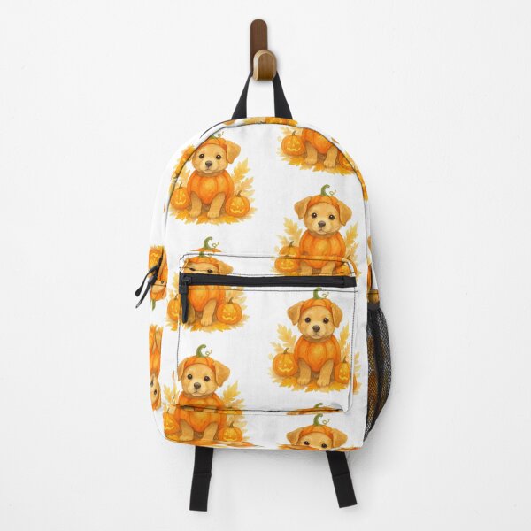 Item preview, Pumpkin Puppy – Cute Halloween Dog Watercolor designed and sold by KateVil.
