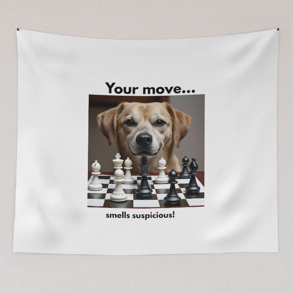Item preview, Dog the chessplayer designed and sold by HanBry07.