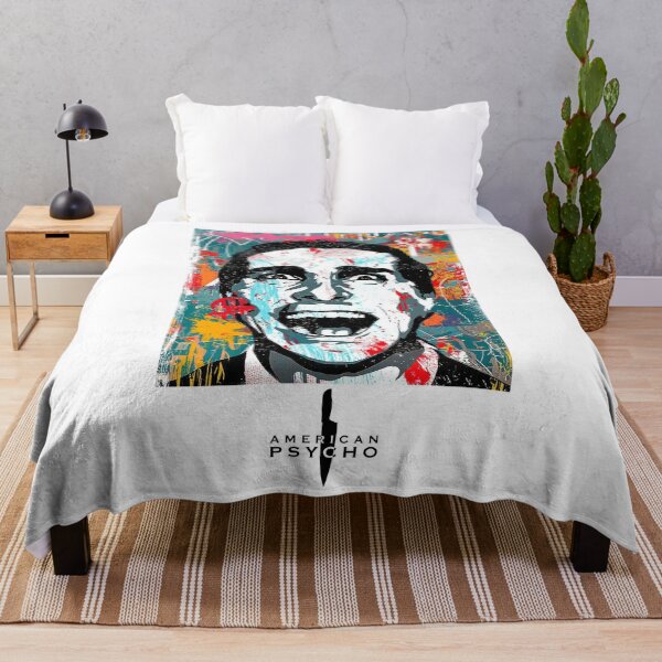 Item preview, American Psycho – Pop Art Splatter Portrait Poster designed and sold by Enea Kelo.